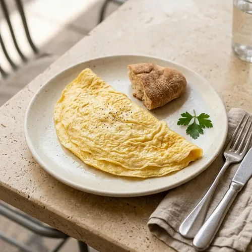 Omelette simple