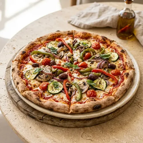 Pizza végétarienne
