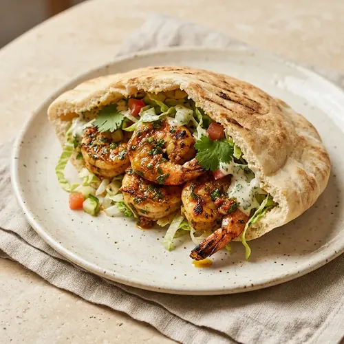 Crevette – Charmoula Tiger Prawns