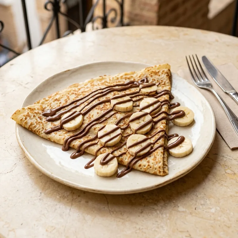Crêpes Nutella & banane
