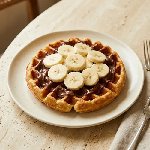 Gaufres Nutella & banane