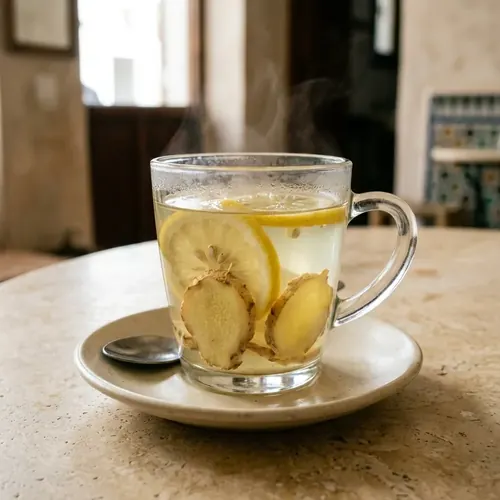 Fresh Ginger with Lemon